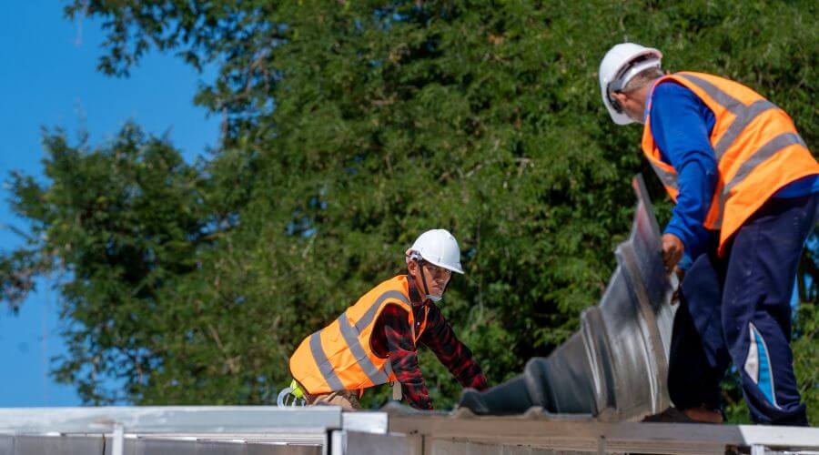 Professional metal roof installation in Dewitt, IL